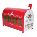Cassetta posta metallo rosso nbd-9061 cm34x16,5h22