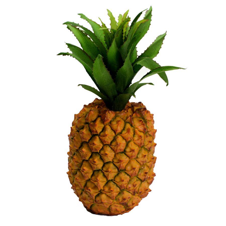 Decorazione frutta artificiale ananas cm 10x10h21