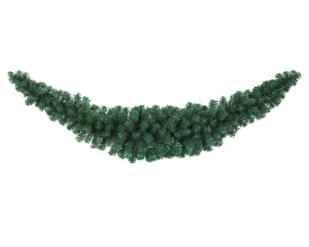 Ghirlanda festone imperiale per interni ed esterni L180x ø 14 cm