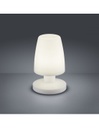 Lampada Da Tavolo Moderna Led Dora Bianco IP44 Ø13 cm Trio Lighting