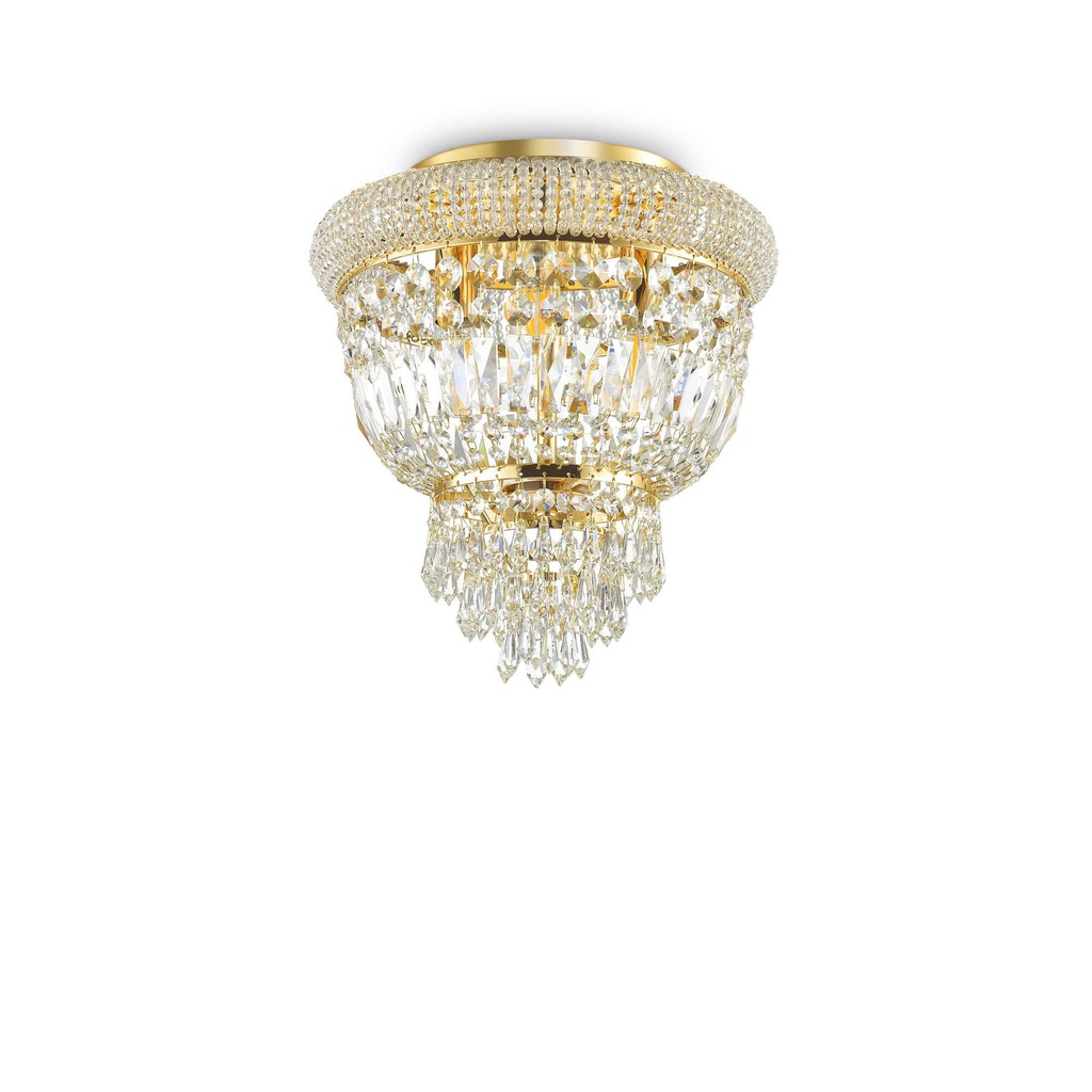 Lampada Dubai in ottone D320xH355mm