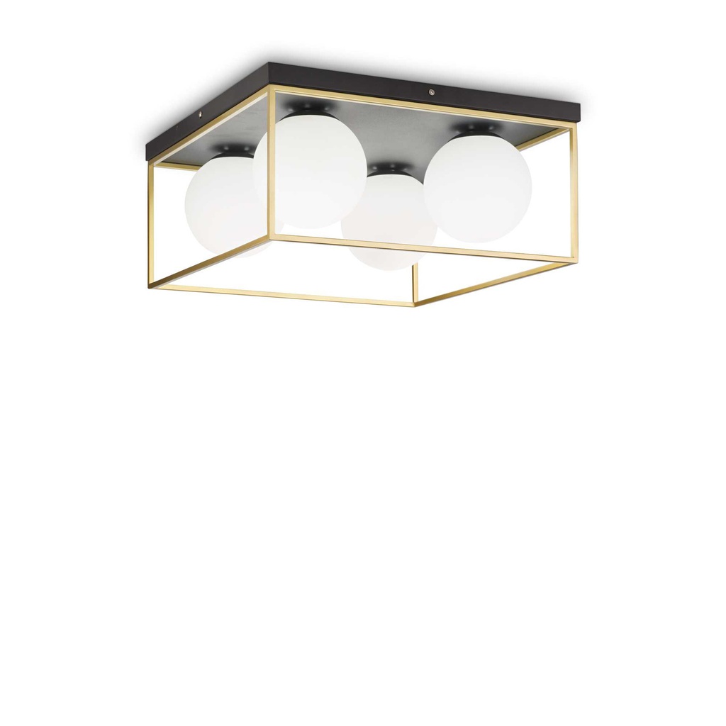 Lampada Soffitto PL4 - 455x215x455 mm