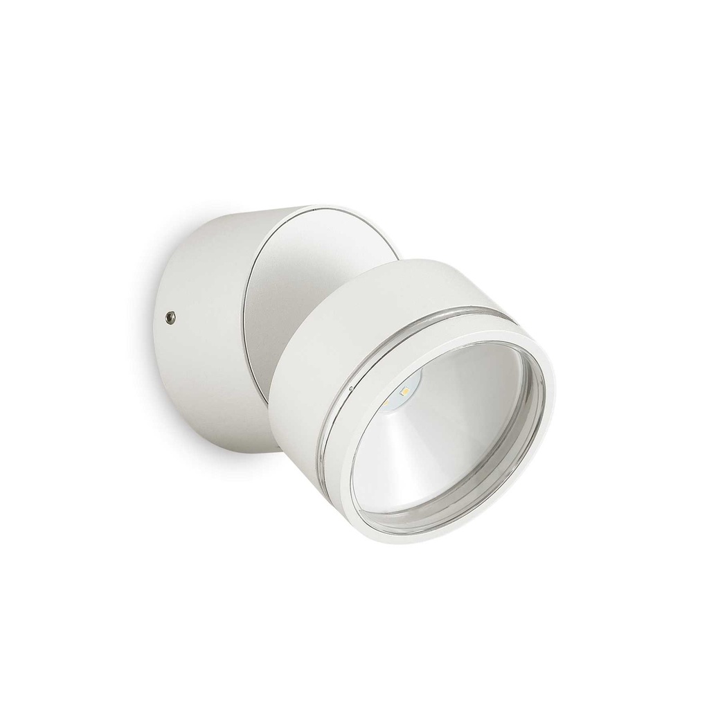 Lampada da parete bianco D 90 x P 85 mm