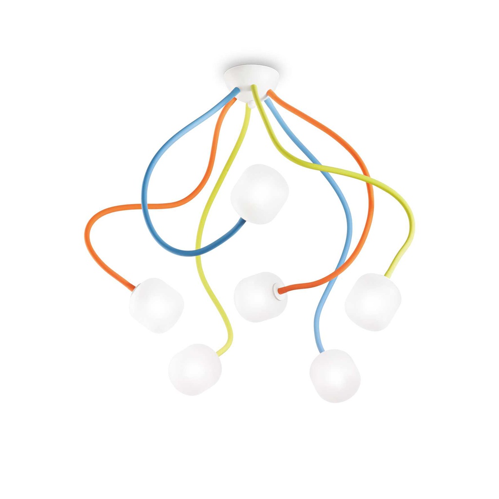Lampada da soffitto multicolor D 500 x H 340 mm