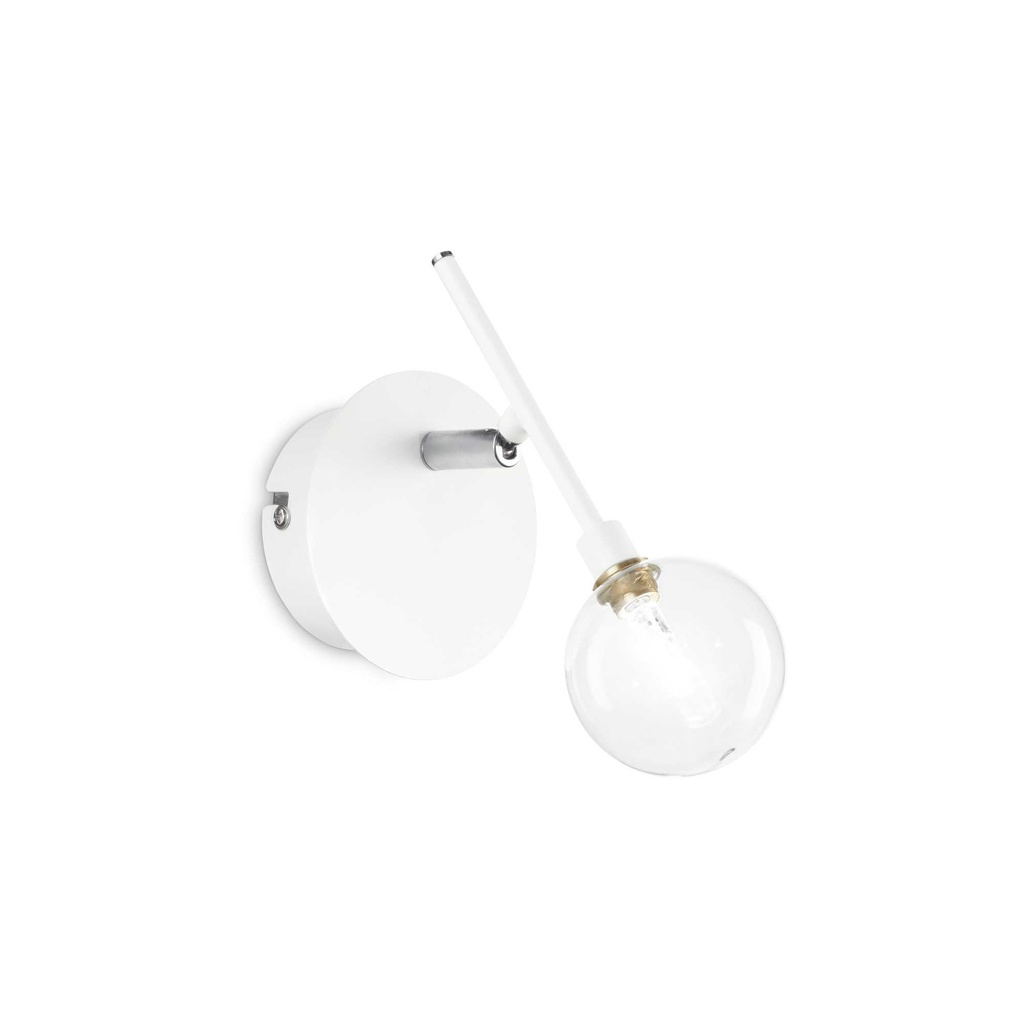 Lampada parete MARACAS AP1 bianco L100xH200xP125mm