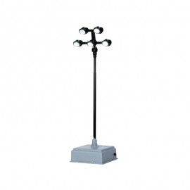 Lampione per Villaggio Natale a batteria 5x3x h32 cm