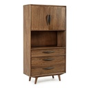 Mobile 2 ante 3 cassetti Sherman vintage cm96 x 40 x 180 h
