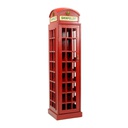 Mobile cantinetta cabina telefonica inglese cm 44x44h171