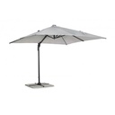 Ombrellone a braccio in alluminio grigio chiaro LED Ines 3x3 cm (copia)