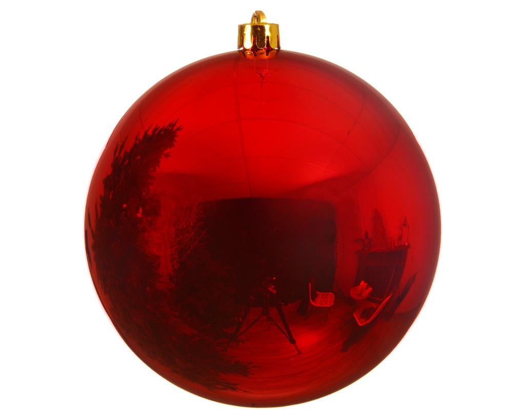 Pallina Di Natale Rossa Ø 20 Cm  1 Pz 