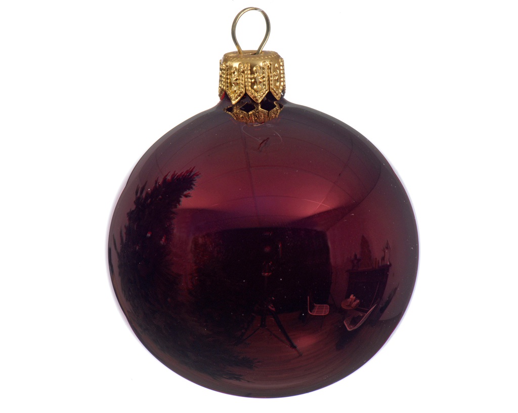 Box Da 6 Palline Di Natale Vinaccio Ø 6 Cm