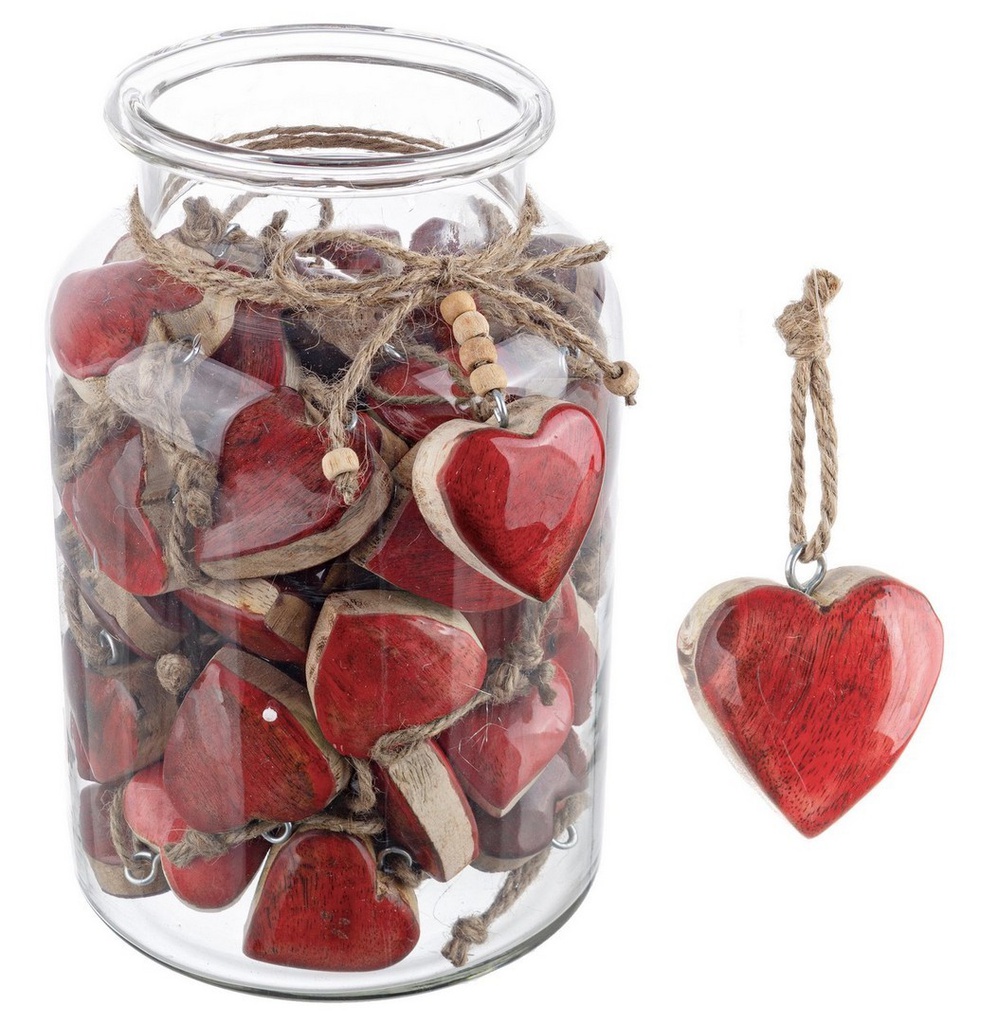 Pendaglio Haley cuore rosso