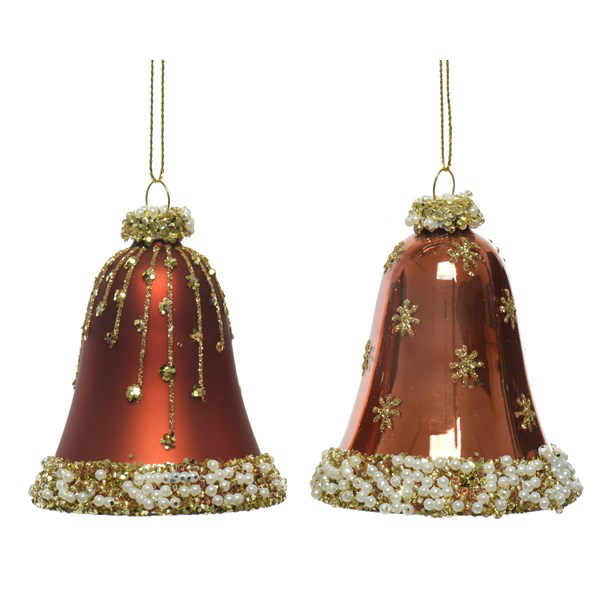 Pendaglioendino 2 Campane Terra Brown 50x30