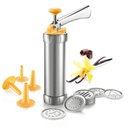 Pistola sparabiscotti / decoratore per torte Delicia in metallo
