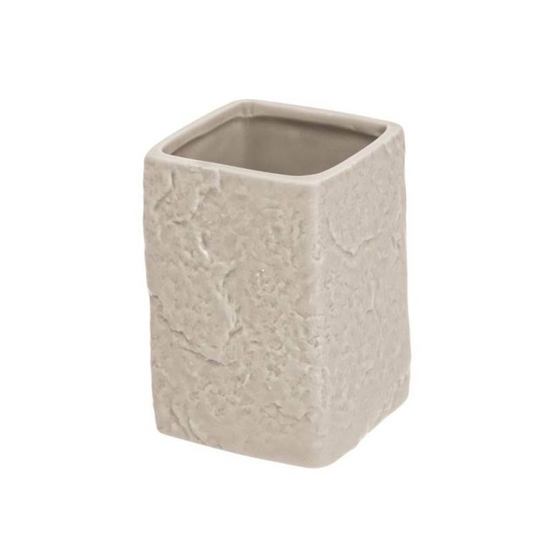 Porta Spazzolini Serie Petra Beige