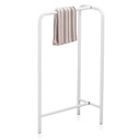Porta asciugamani in metallo Bianco DH52214 43x25x h78 cm