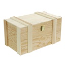 Portabottiglie 2+2b pino nat liste cm37x21h19