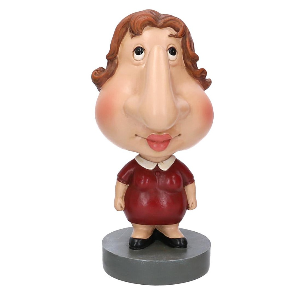 Portaocchiali resina donna con molla cm 7x7h13