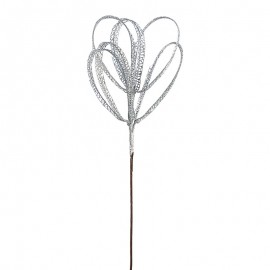 Ramo decorativo JOSELINE Argento h65 cm