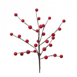 Ramo decorativo per cesti con bacche Rosse 26 cm