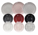 Servizio Piatti 18 Pezzi Louise O Chakra Stoneware Multicolor