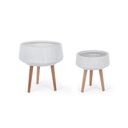 Set 2 Portavaso Ciotola Modern