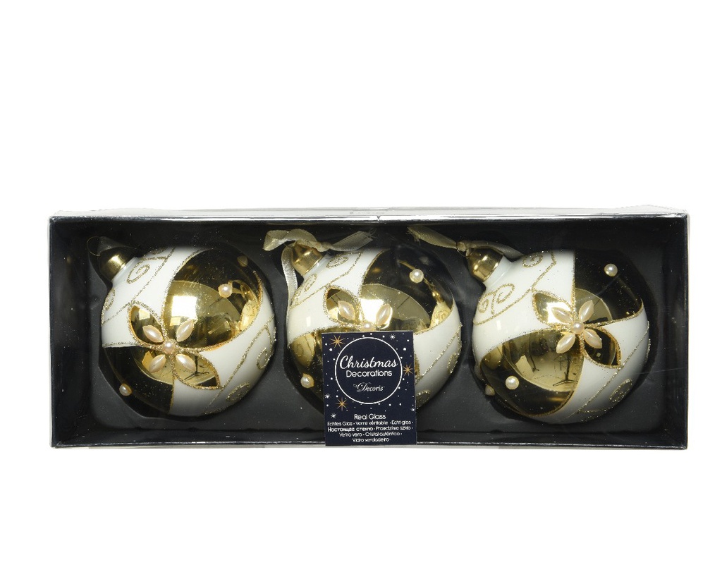 Sfera Vt Glitter/Perla D8 Bia Lana