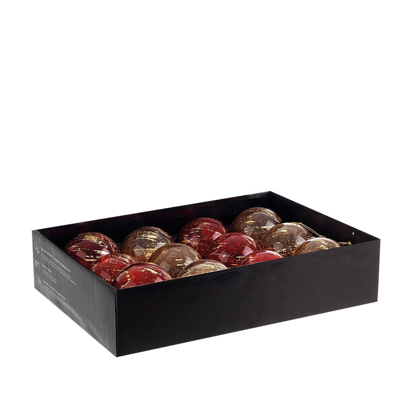 Sfera vetro BRIGHT Ø8 cm  assortite