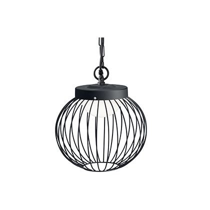 Sospensione 20W Led 4000K  linea cage  nero