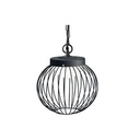 Sospensione 20W Led 4000K  linea cage  nero