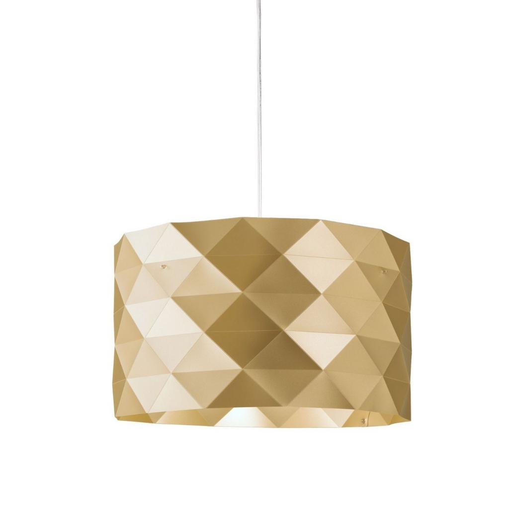 Sospensione New Gold in Metallo cromato Cm. 40 x 25h