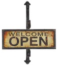 Targa open-closed ea-6174 cm. 54 x 5