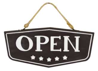 Targa open/closed ea-6435 cm. 35