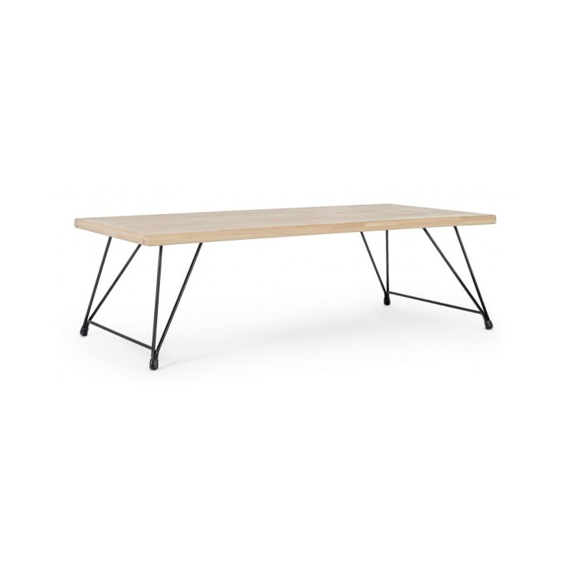 Tavolino in stile Industrial Vintage DISTRICT 120x60x h36 cm