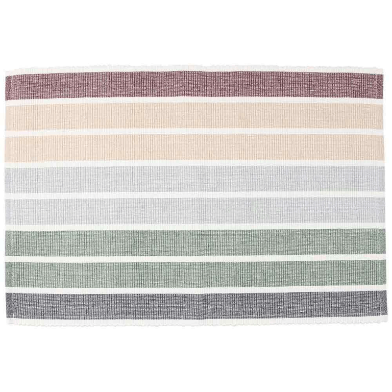 Tovaglietta 35 Cm X 50 Cm Cotone Riciclato Multicolor
