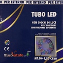 Tubo Led multicolore con motore per esterno 10 metri Euronatale