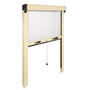 Zanzariera verticale Colore avorio cm 100 x 170 h