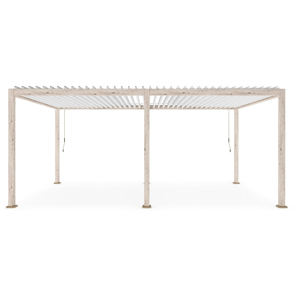 Pergola Ocean 3.6X6 Rustic-Bianco Iperbriko