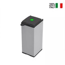 Mobile Pattumiera Raccolta Differenziata con Doppia Apertura - 80/110 lt - 34x39,5x85 cm