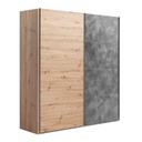 Armadio Systema 2 ante scorrevoli 200x67x223H cm
