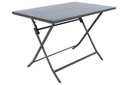 Tavolo Pieghevole a 4 Posti in Grafite -  L. 110 x P. 70 x H. 71 cm