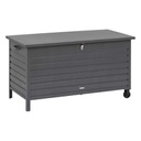 Baule alluminio grafite misura S - L. 150 x P. 735 x H. 83 cm
