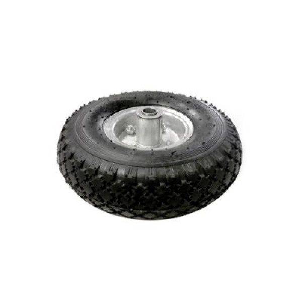 Ruota di Ricambio per Carrello 80/5, Cerchio in Metallo, Dimensioni 3.00