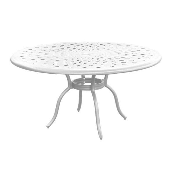 Tavolo Rotondo bianco Ø 120 - H.74.5 cm