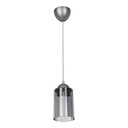 Lampada da soffitto Optical ASZ1027 con paralume in plastica fumè H67xL10.5