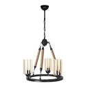 Lampada da soffitto Lotus ASZ0954 con 3 portalampade H79xL40