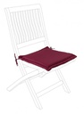 4x Cuscino Bordeaux 42a x 42b x 3h in tessuto