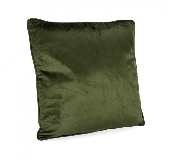 4x Cuscino verde oliva 50x50 in tessuto