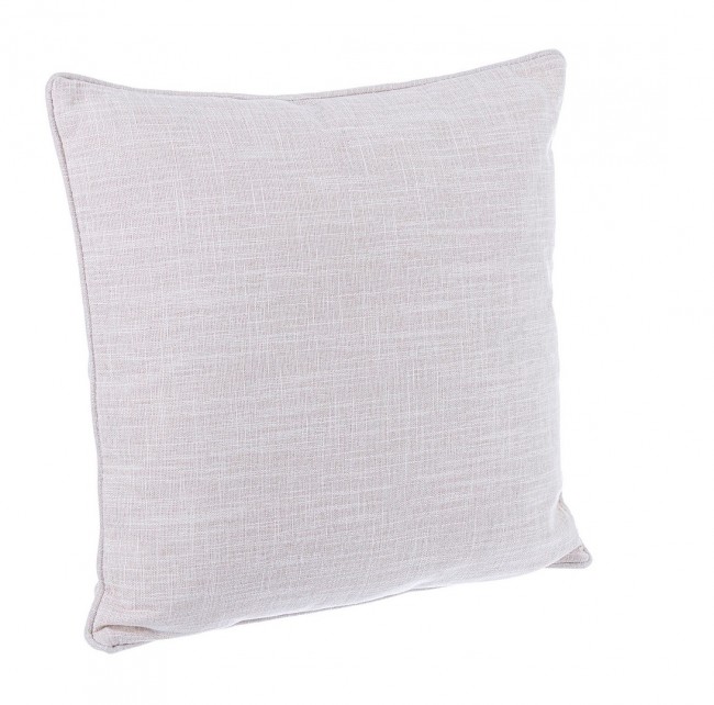 4x Cuscino avorio 50x50 in tessuto