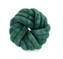 4x Cuscino entwine verde D.38x10 h